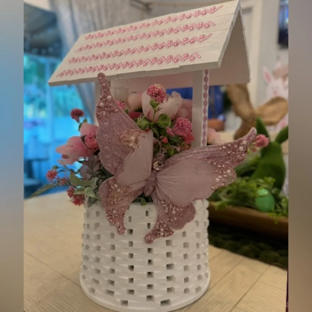 Wishing Well Planter Perfect for Mother’s Day